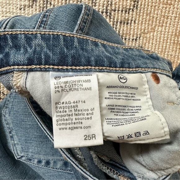 AG Jodi High Rise slim Flare Crop Jeans - Picture 4 of 7